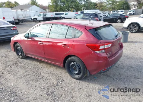 2018 Subaru Impreza 2.0I from USA, damaged, VIN 4S3GTAA68J3701707